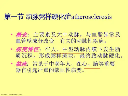 病理学第五章心血管系统疾病