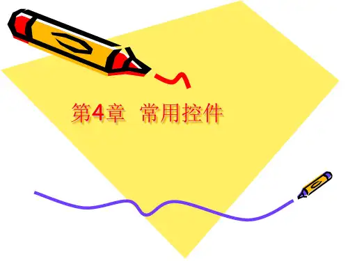 vb4常用控件