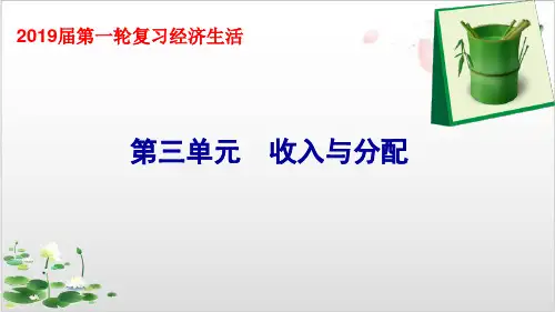 人教版_个人收入的分配上课用PPT