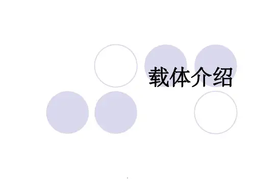 载体介绍ppt