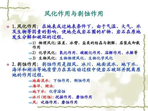 第05章 外动力地质作用与沉积岩(2)