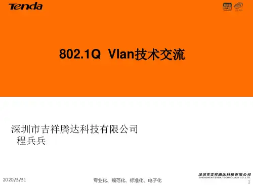 802.1Q_Vlan技术交流