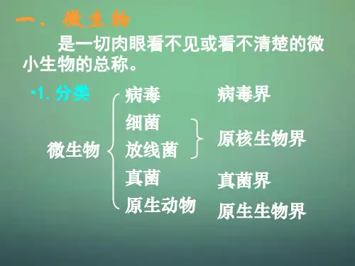湖南省长沙市长郡中学高中生物专题二课题1微生物的实验室培养课件新人教版选修1