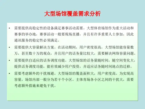 体育场馆覆盖案例参考