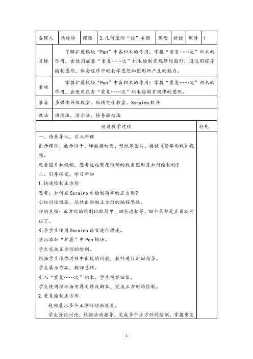 几何图形旋美丽