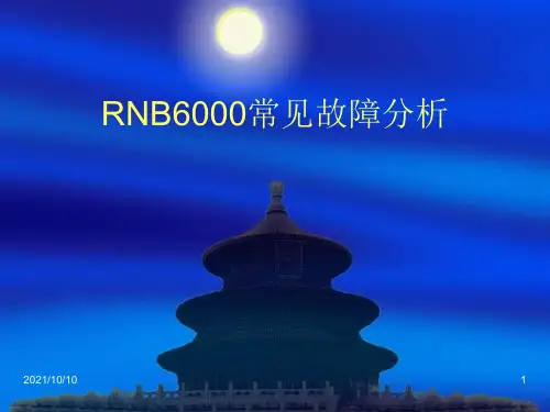 雷诺尔RNB6000常见故障分析