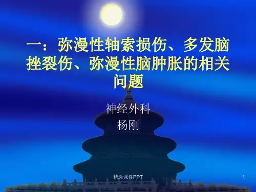 弥漫性轴索损伤ppt课件