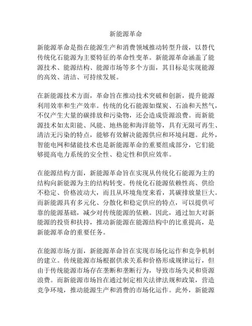 新能源革命