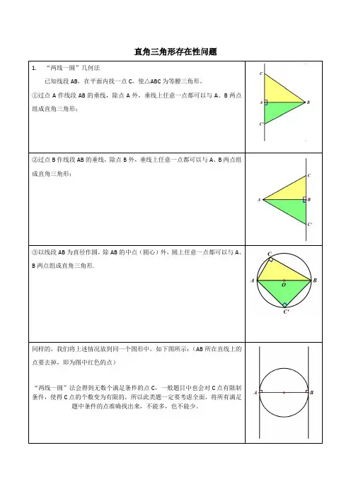 18、直角三角形存在性问题--陆老师