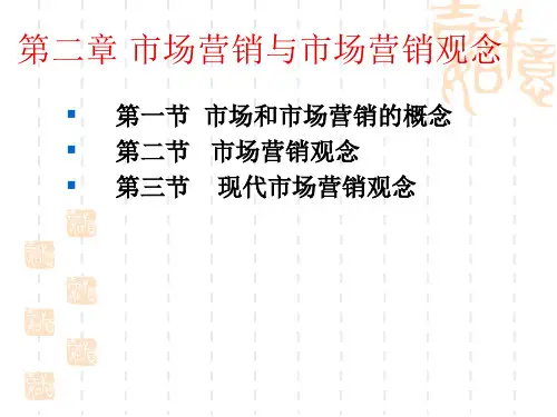市场营销与市场营销观念综述.pptx