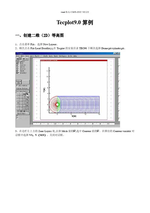 6-Tecplot-几个例子