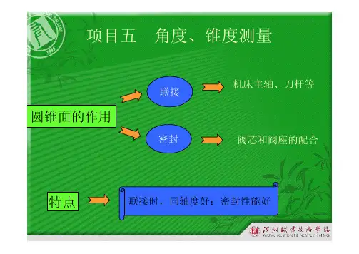 锥度的测量