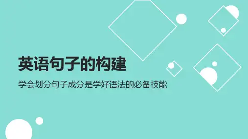 英语句子结构 简单句并列句和复合句