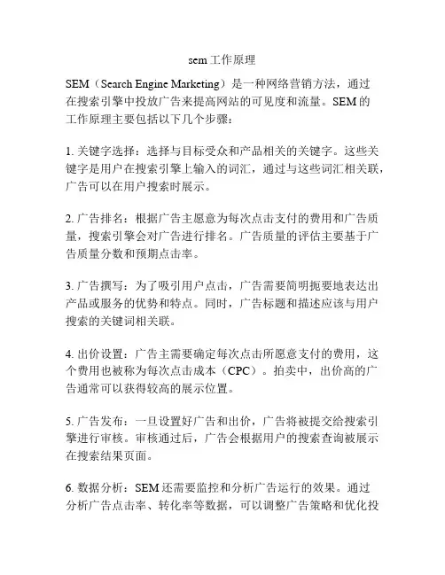 sem工作原理