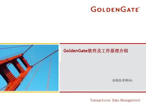 GoldenGate培训教程