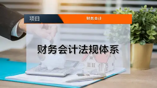 财务会计法规体系PPT模板
