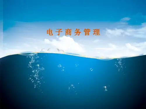 电子商务管理ppt课件