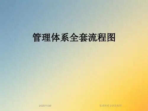 管理体系全套流程图