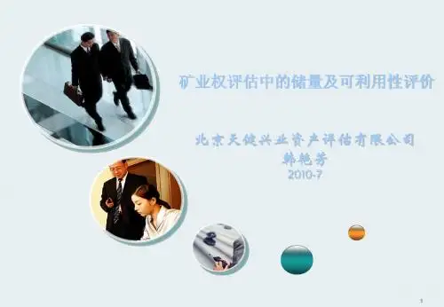矿业权评估中的储量及经济性评价