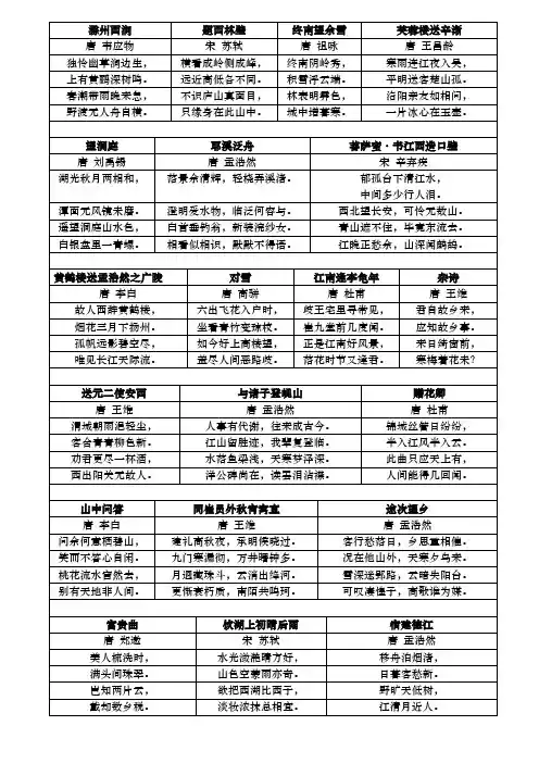 拼音疯狂背古诗(6个单元120首)