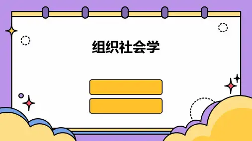 《组织社会学》课件
