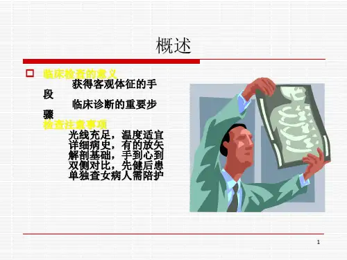 脊柱外科查体医学PPT课件