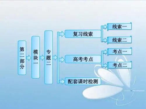 高三历史 模块一 农业文明时代的中国和世界 专题二 古代中国经济的基本结构与特点课件