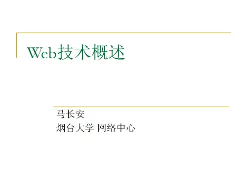 Web技术概述