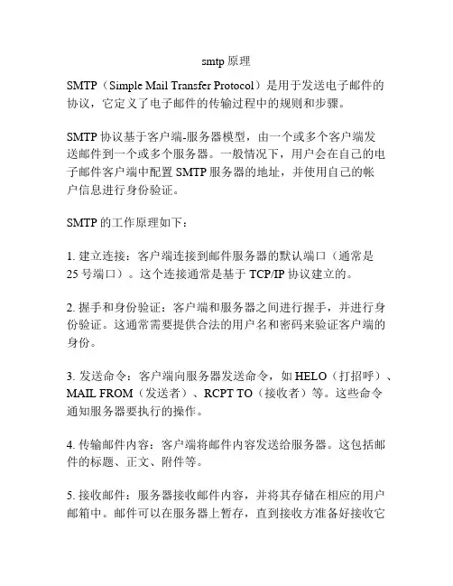 smtp原理