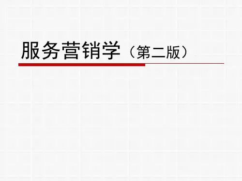 服务营销学(第二版)课件第六章服务分销渠道和网点