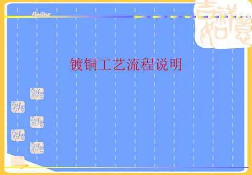 镀铜工艺流程说明.正式版PPT文档