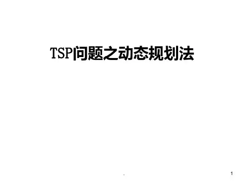TSP问题之动态规划法PPT课件