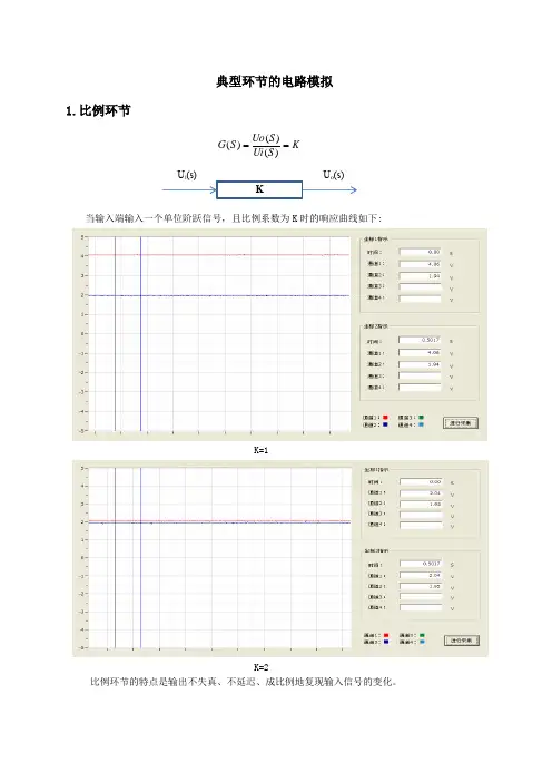 典型环节