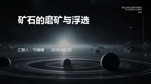 矿石的磨矿与浮选