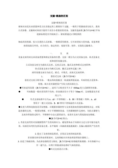 支腿