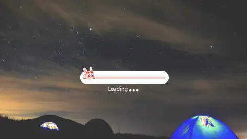 动态星空PPT模板