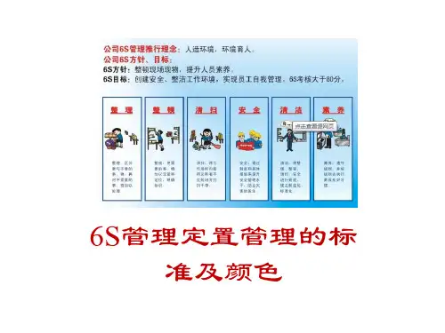6S管理定置管理的标准及颜色[1]