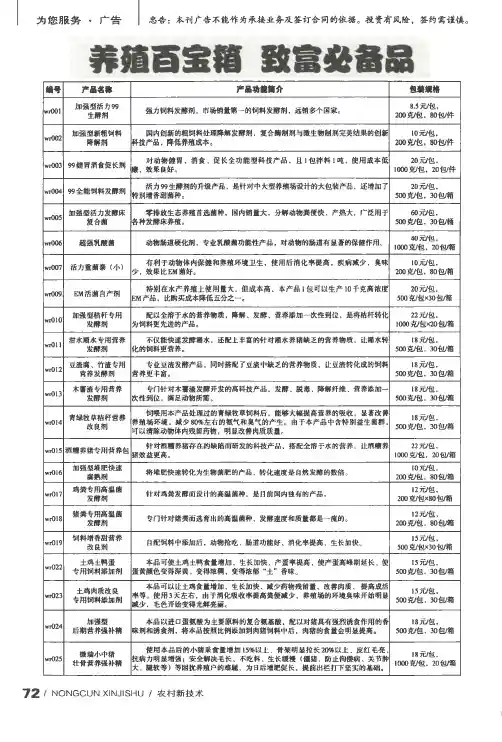 养殖百宝箱 致富必备品