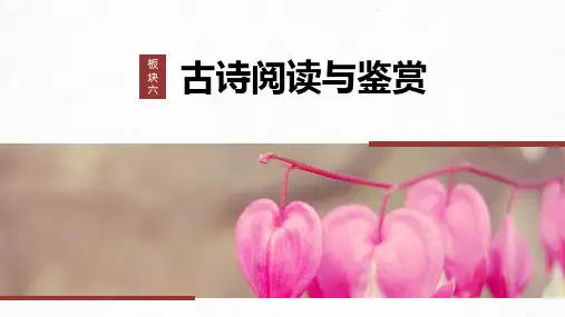 新高考语文诗歌鉴赏7.赏析表达技巧(二)——精准判断,精析效果