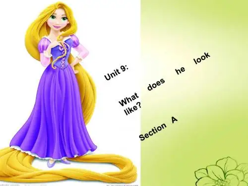 人教版七年级英语下册unit9What_does_he_look_like第一课时
