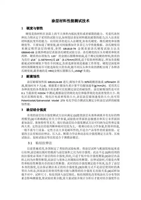 涂层测试