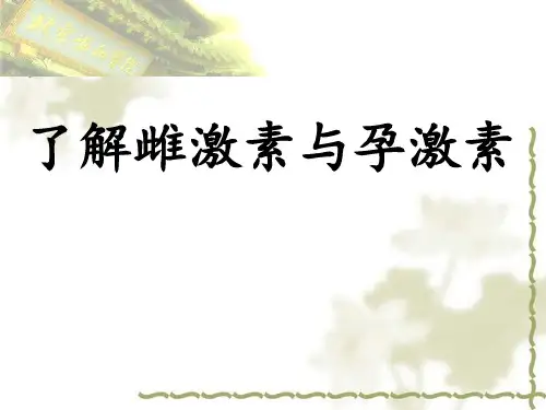 雌激素幻灯