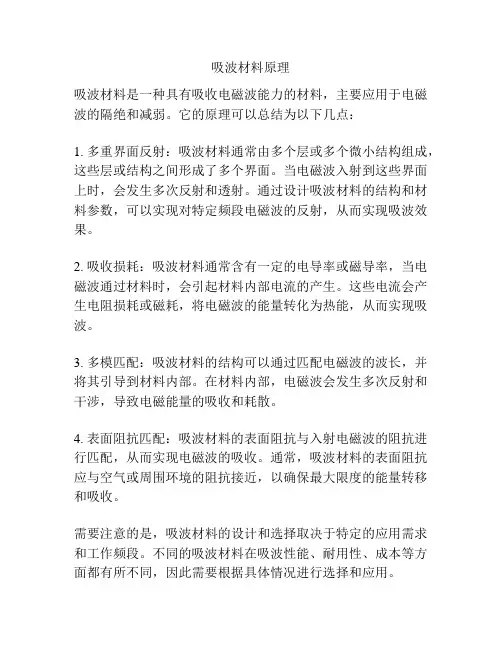 吸波材料原理