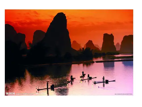 人美版美术绘画《天人合一 情景交融--中国山水画》课件
