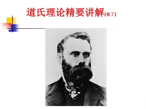 道氏理论精要讲解(夜了)