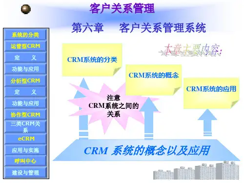 第六章客户关系管理系统(客户关系管理).pptx