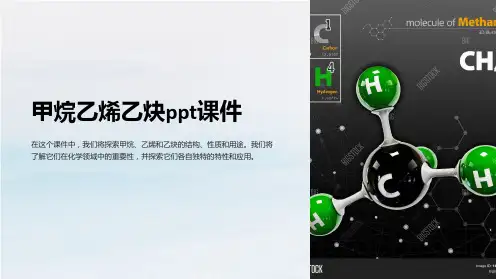 甲烷乙烯乙炔课件