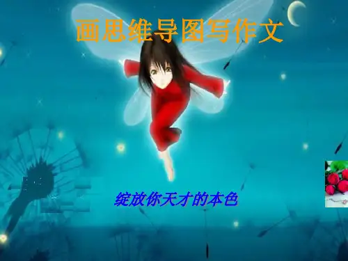 画思维导图写作文ppt