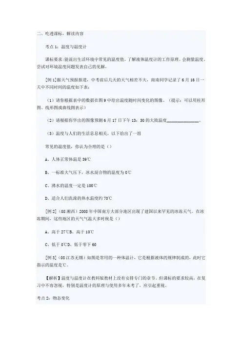 热学分析