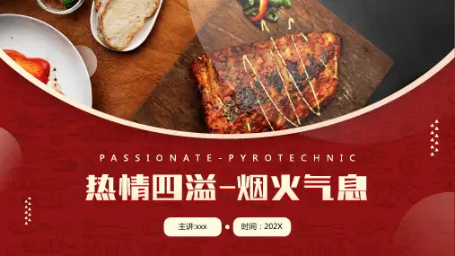 烧烤营销策划通用PPT模板